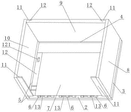 Multifunctional integrated folding basket