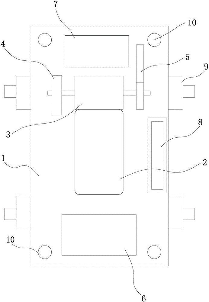 Intelligent box type loading trolley