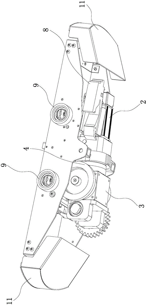 Intelligent box type loading trolley