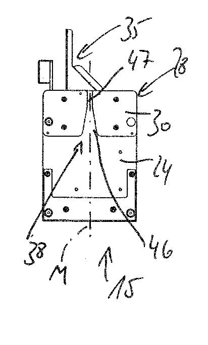 Handling assembly for transport containers for rod-shaped articles, circulation cassette, and method for changing of the fill level of transport containers