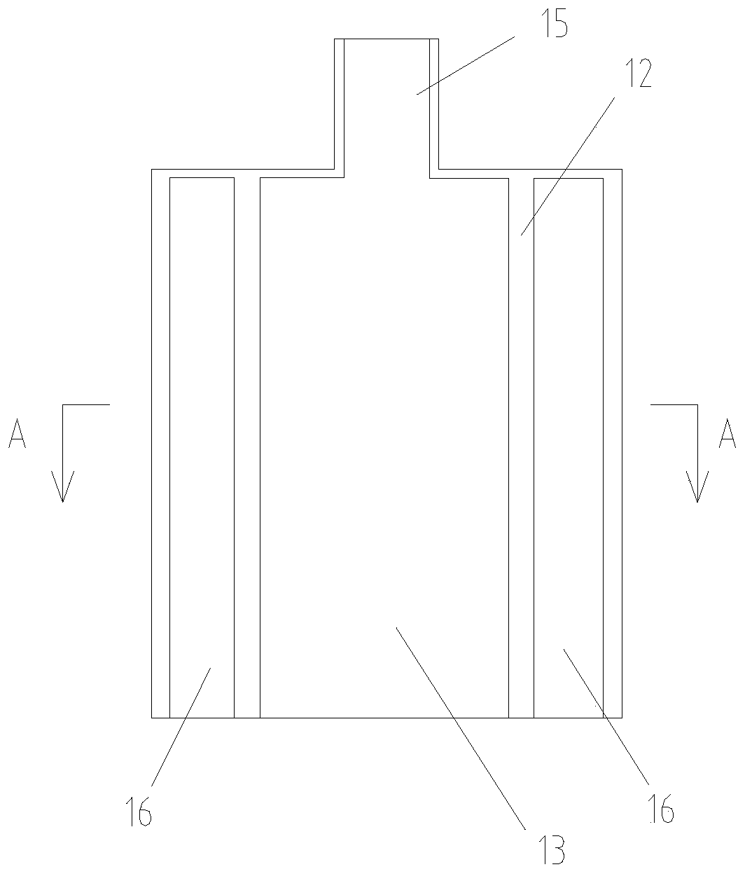 A sliding opening and closing type insulator shield