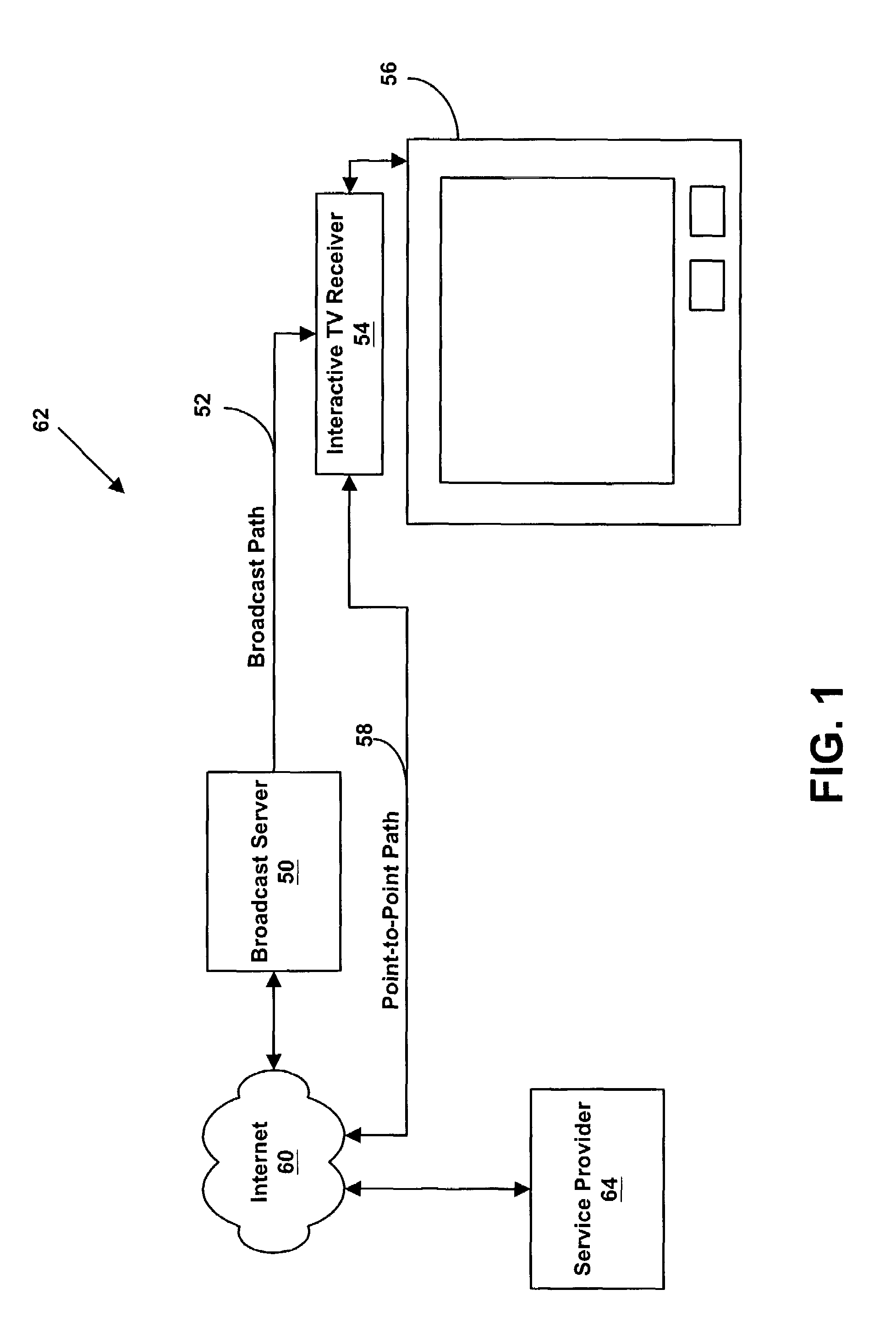 Method and system for emulating and HTTP server through a broadcast carousel