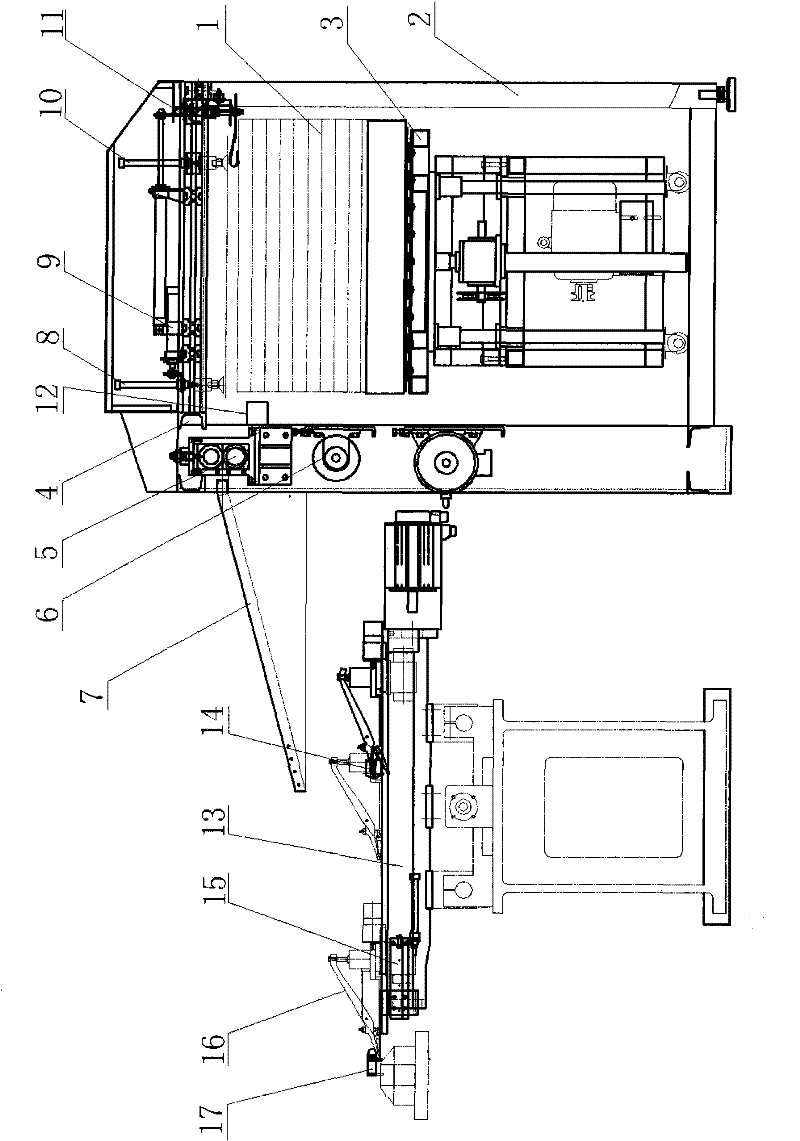Automatic conveying device for sheets