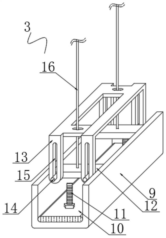 Asphalt road flattening device for municipal engineering