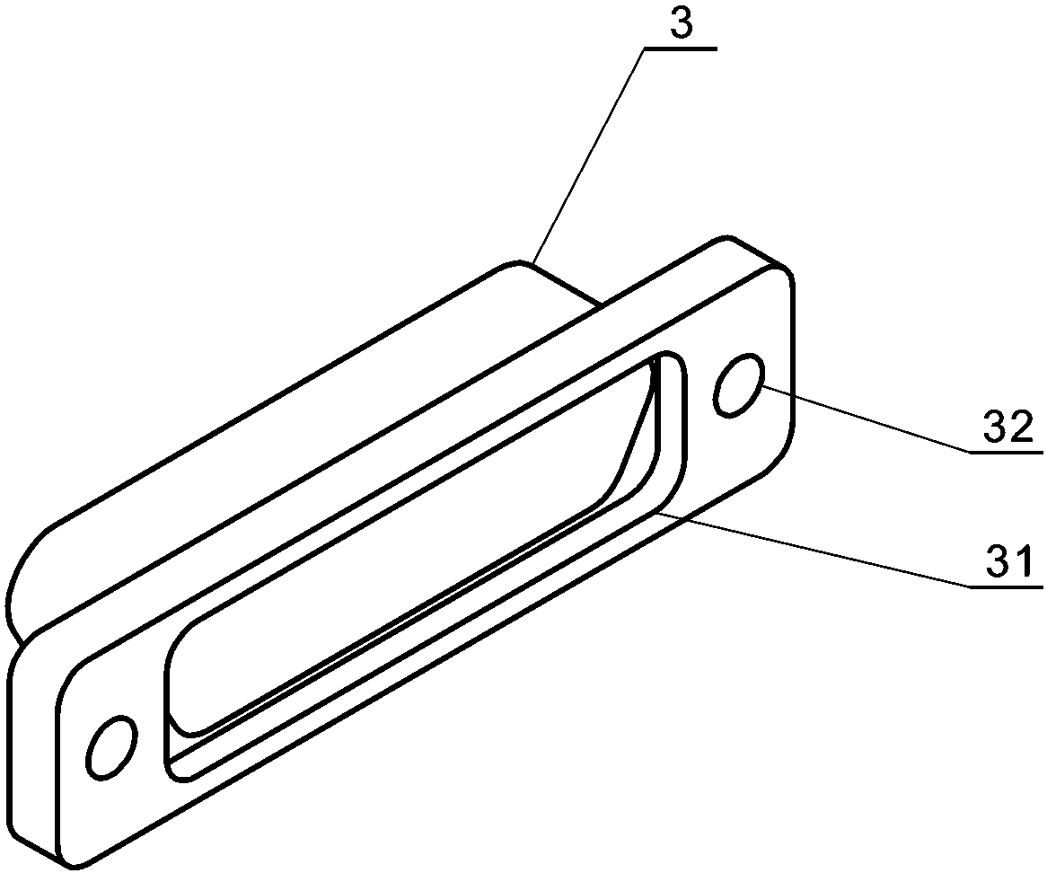 Embedment type 90-degree bent inserted PCB connector