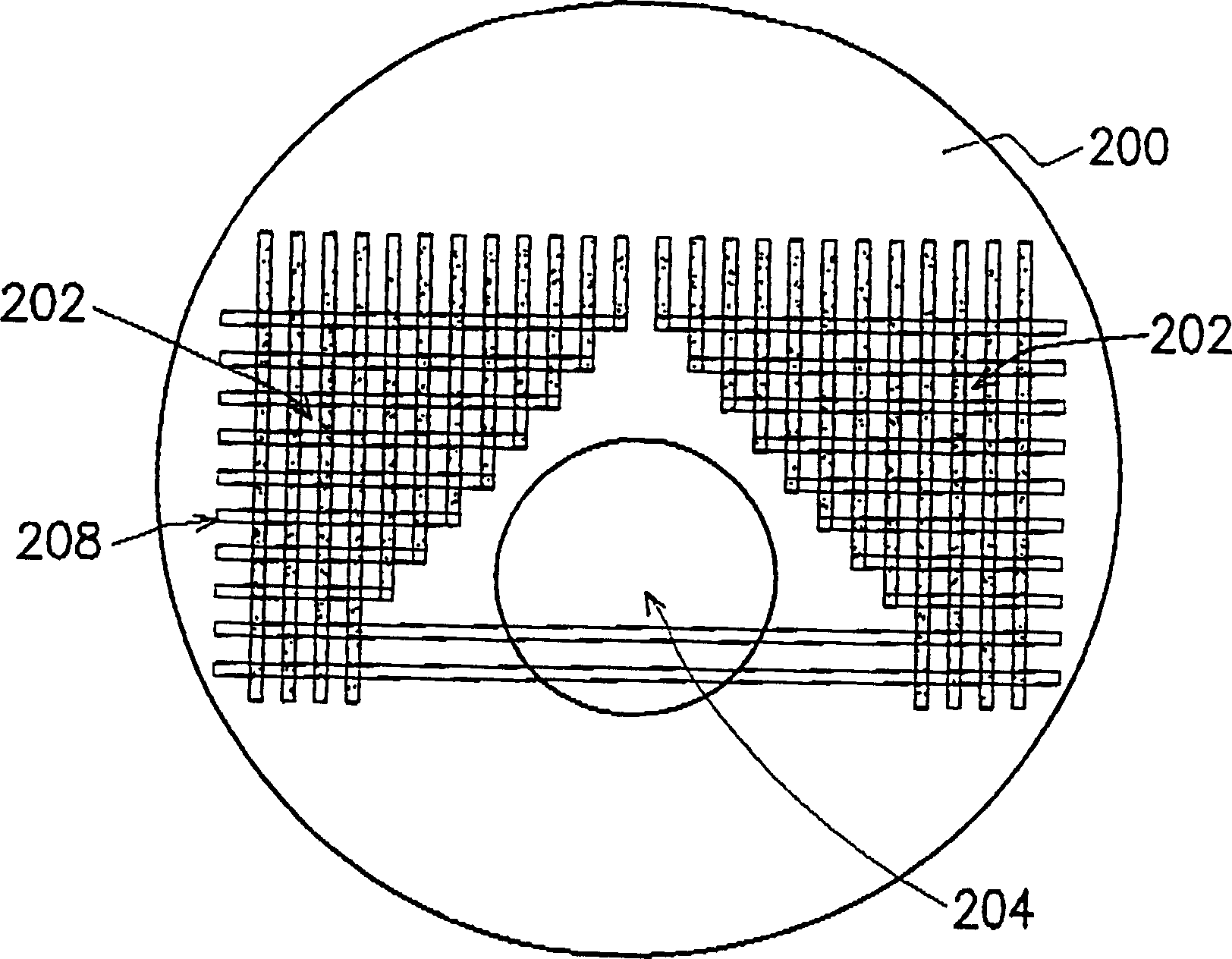 Method for producing metal layer virtual pattern