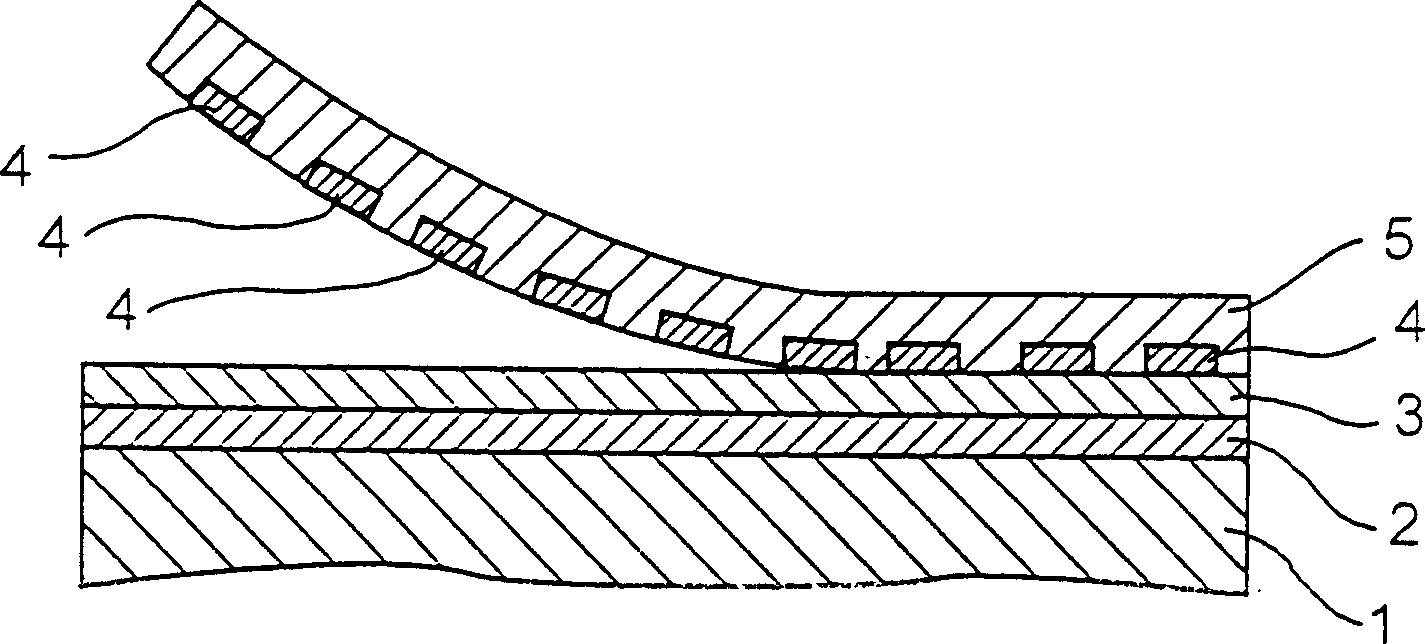 Removing method for coating and drawing at random