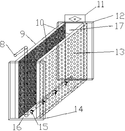 Sequencing-batch polluted soil remediation method and device