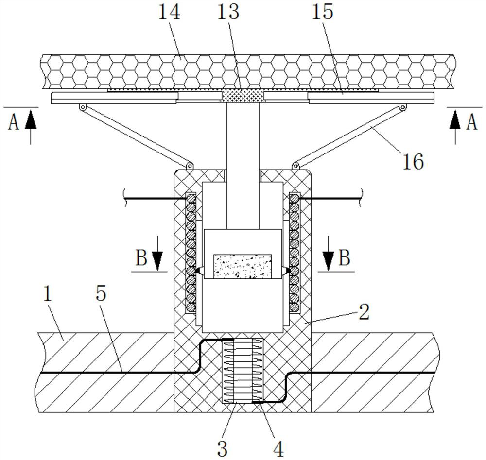 Environment-friendly electric blanket capable of being automatically adjusted