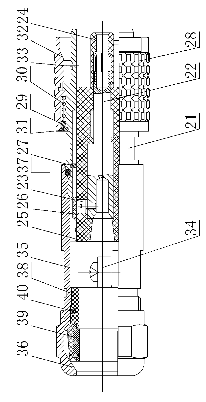 Shielding element and electrical connector plug using same