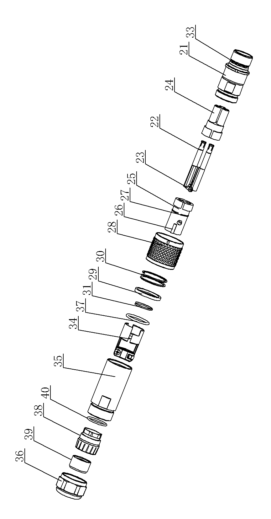 Shielding element and electrical connector plug using same