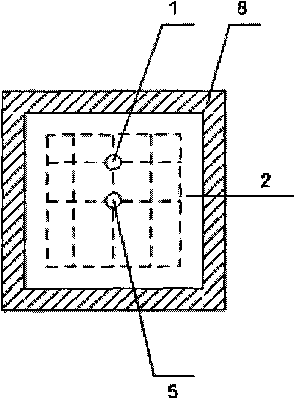 Intraformationally heterogeneous model oil-water displacement efficiency evaluation system