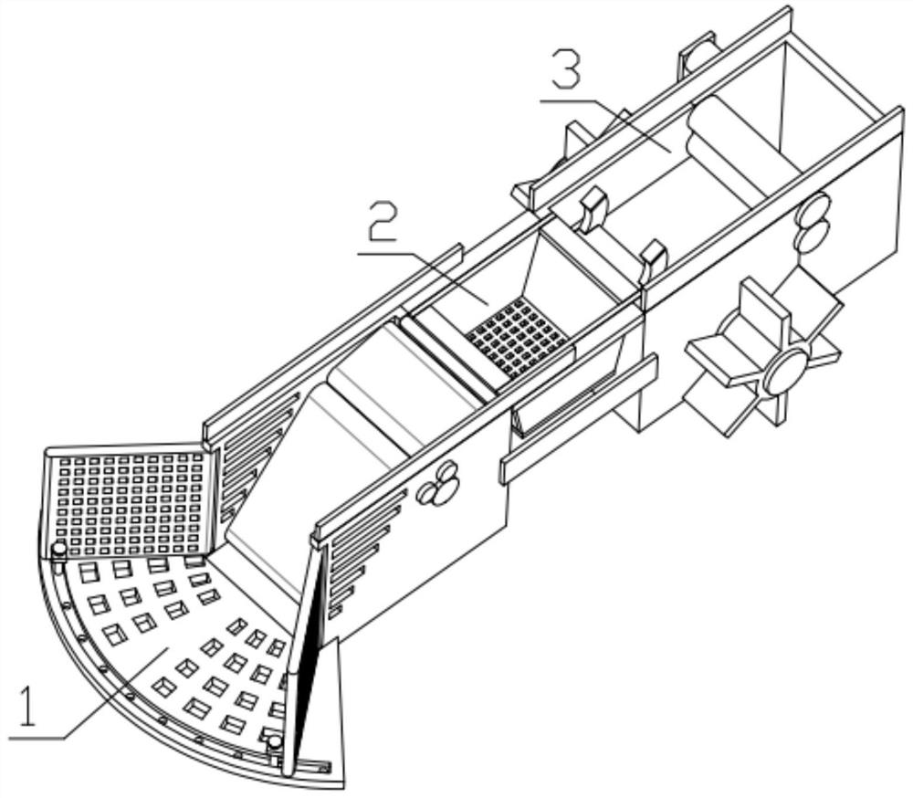 A water conservancy project river cleaning device