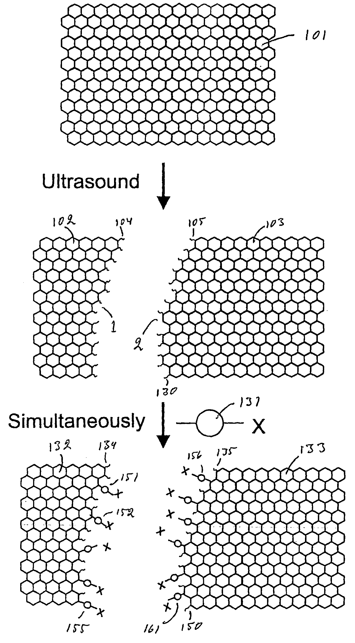 Novel hybride materials and related methods and devices