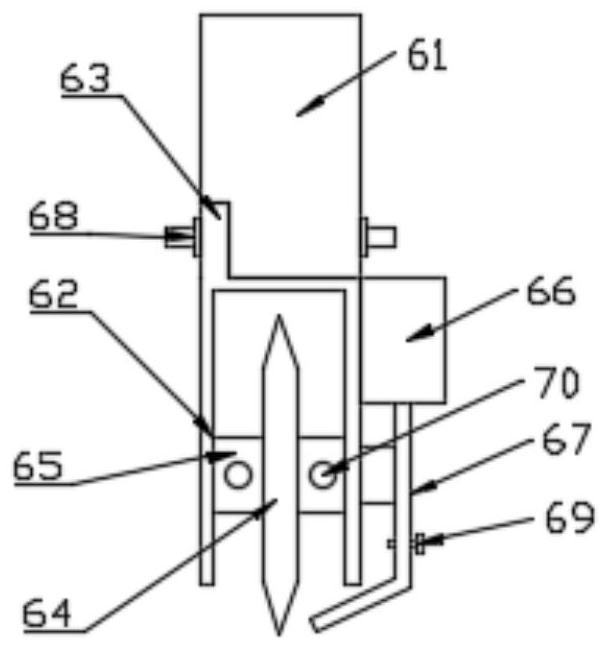 A cutting device for bag processing