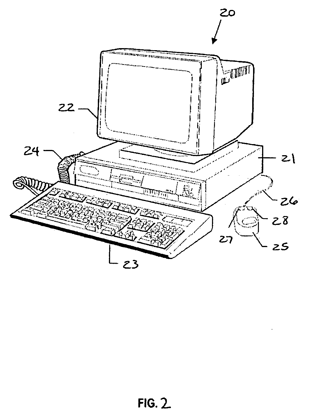Method and system for adjusting a display based on user distance from display device