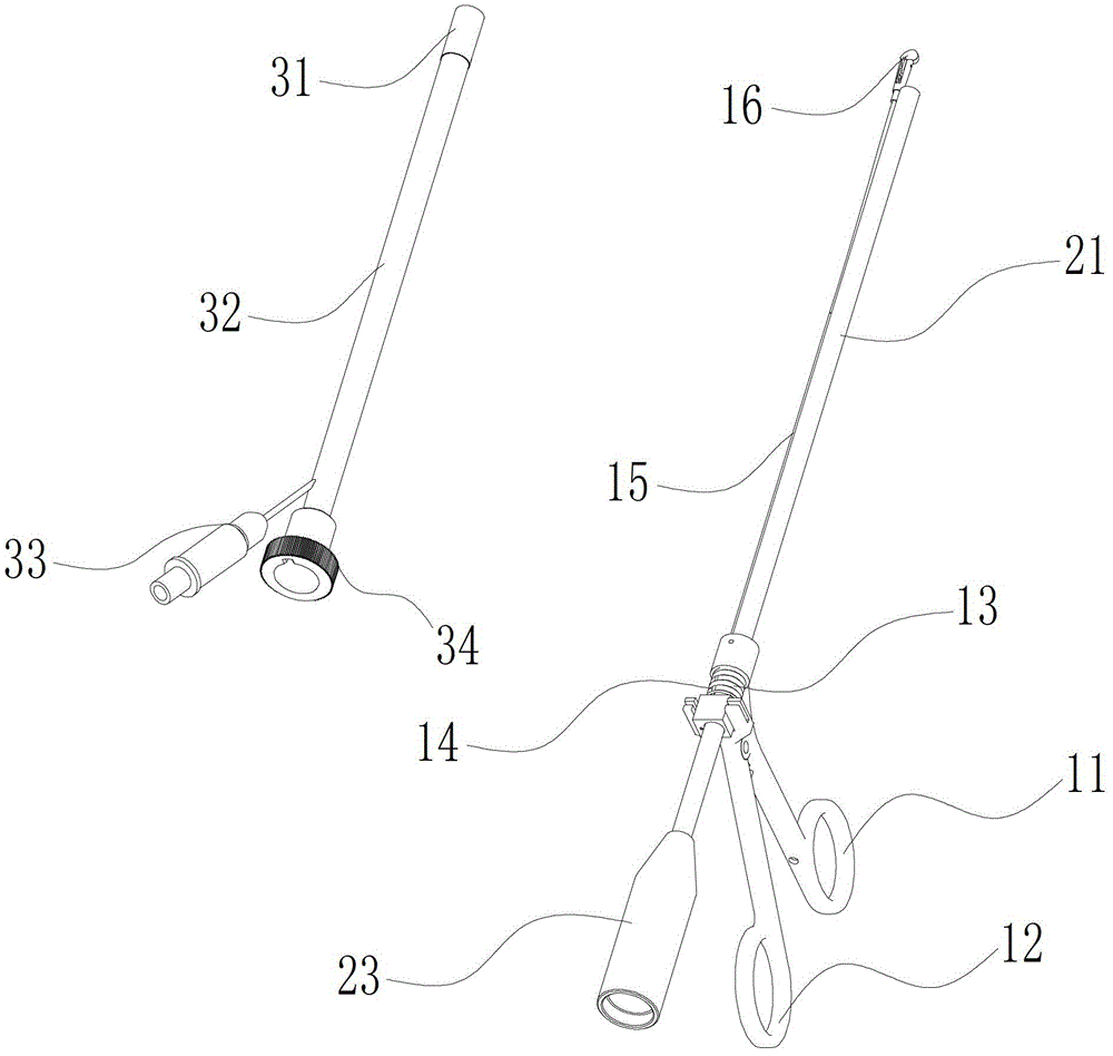 Visible multi-functional intrauterine contraceptive ring extracting method and contraceptive ring extractor