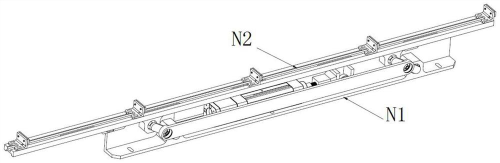 Flexible multi-station continuous clamping device and method