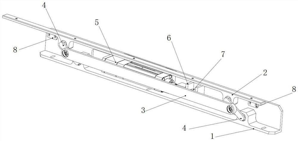 Flexible multi-station continuous clamping device and method