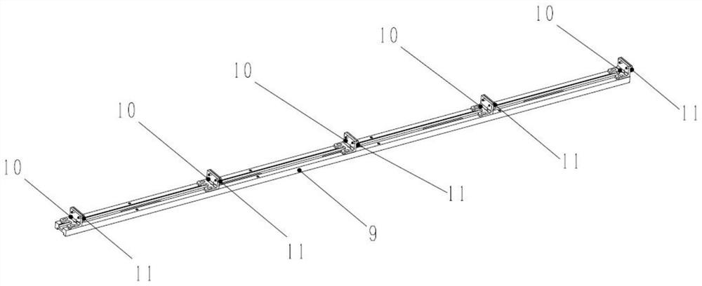 Flexible multi-station continuous clamping device and method