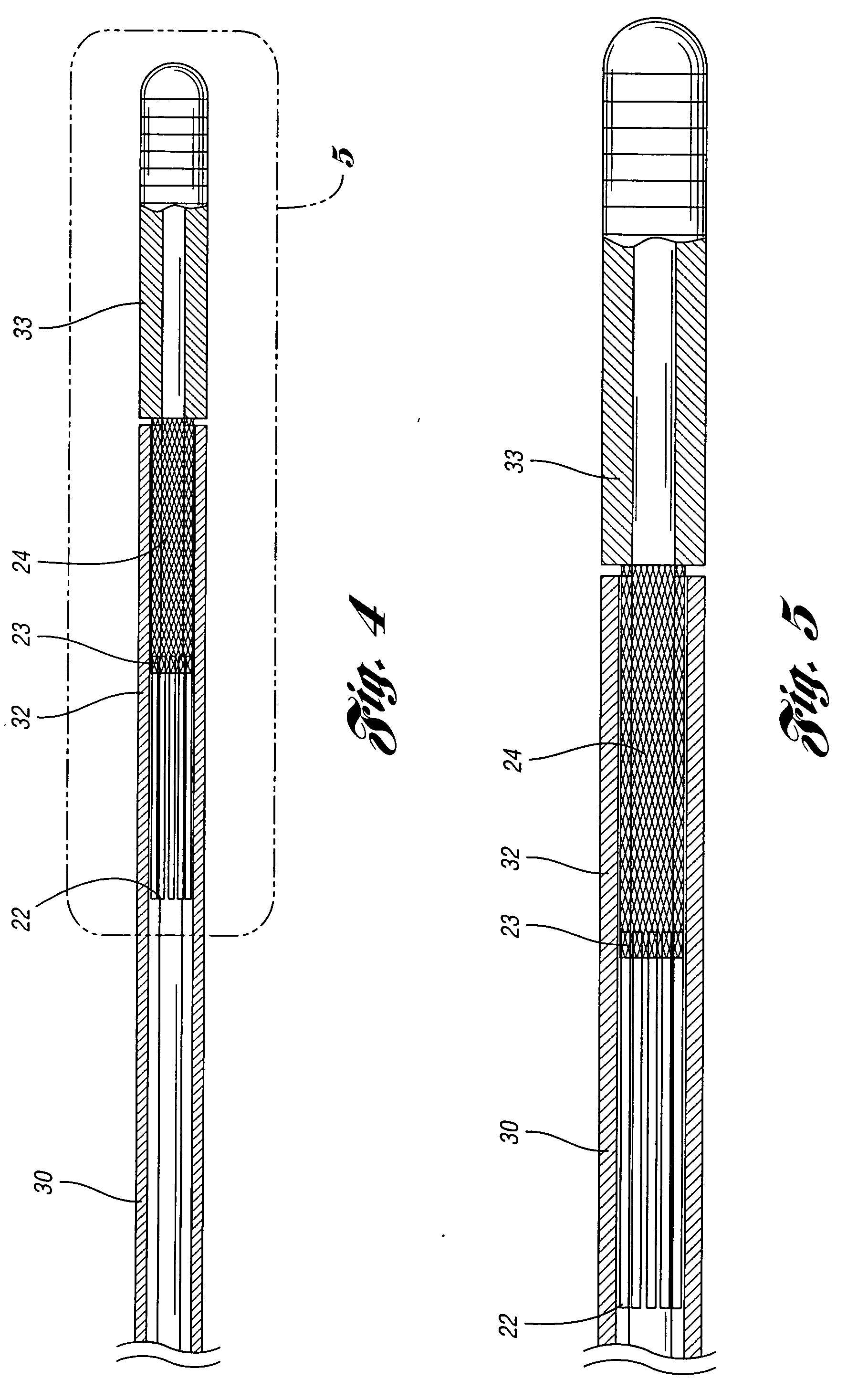 Embolic protection device having reduced profile