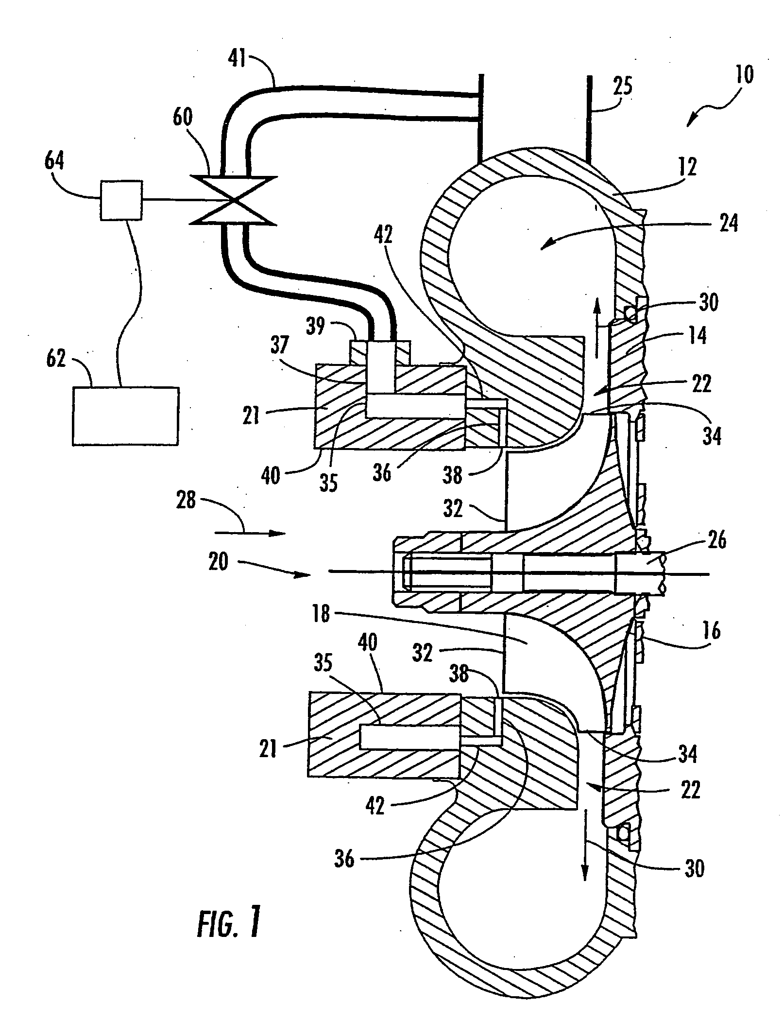Compressor with Controllable Recirculation and Method Therefor