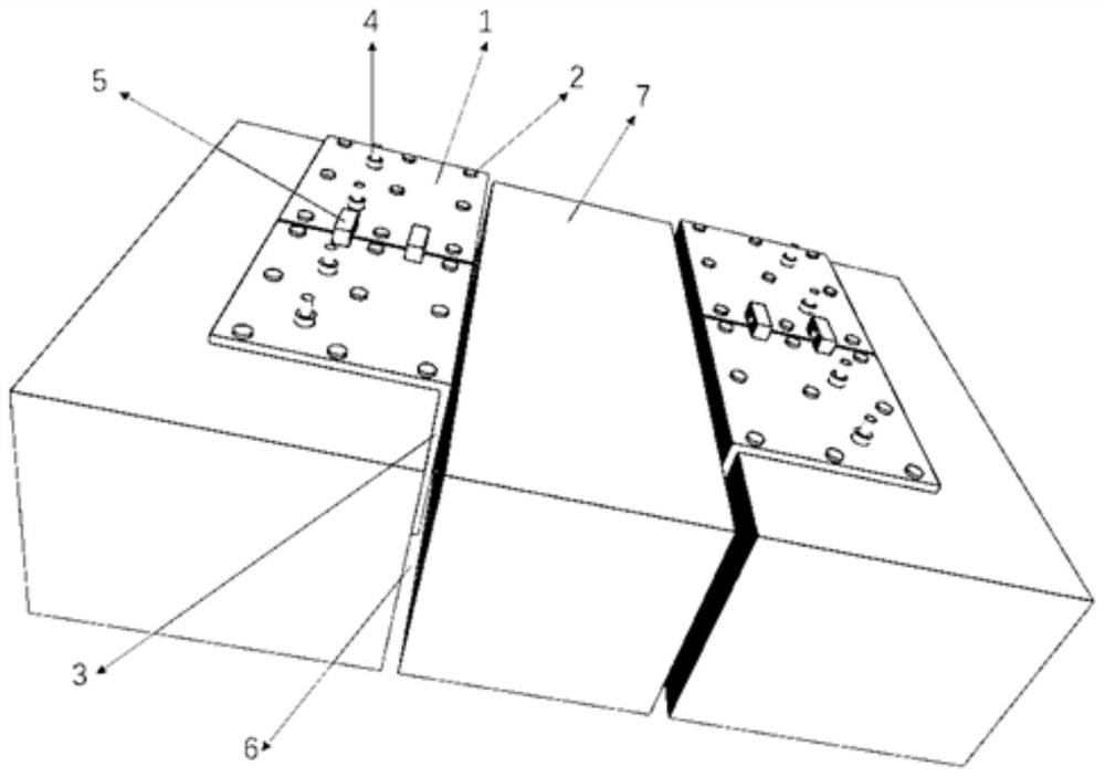 Construction method of movable anchoring steel plate ground wall guide wall