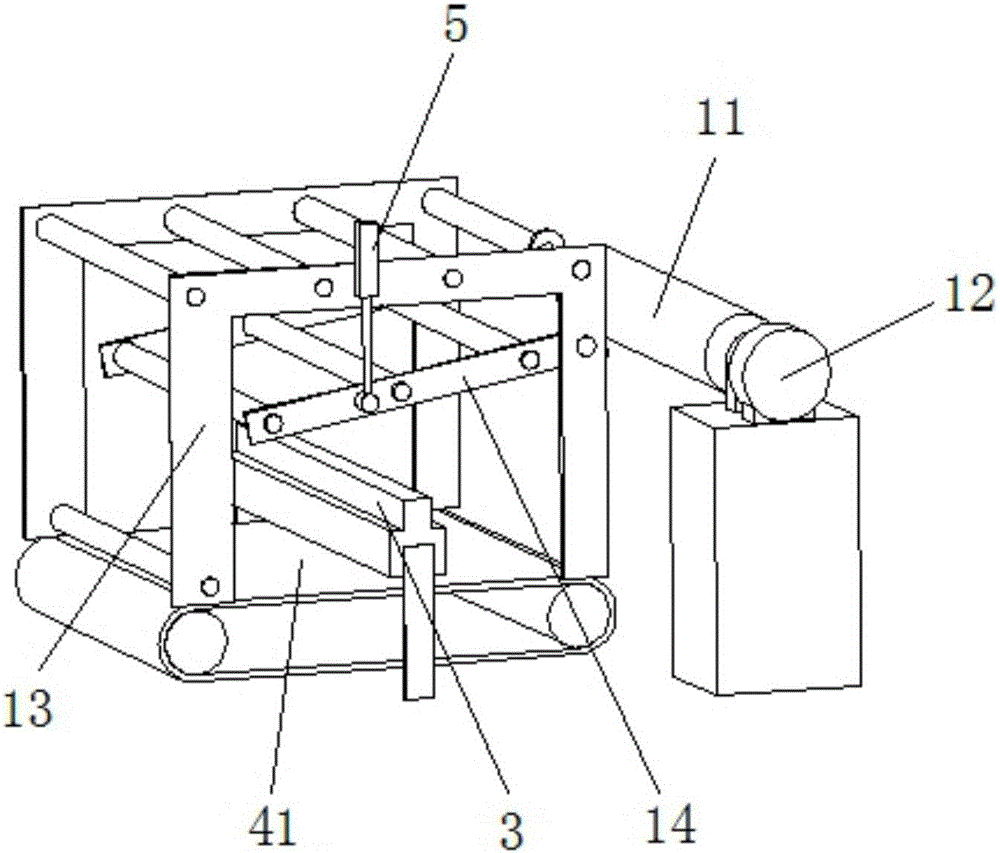 Bag-making device used for full-automatic bag-making machine and bag-making method thereof