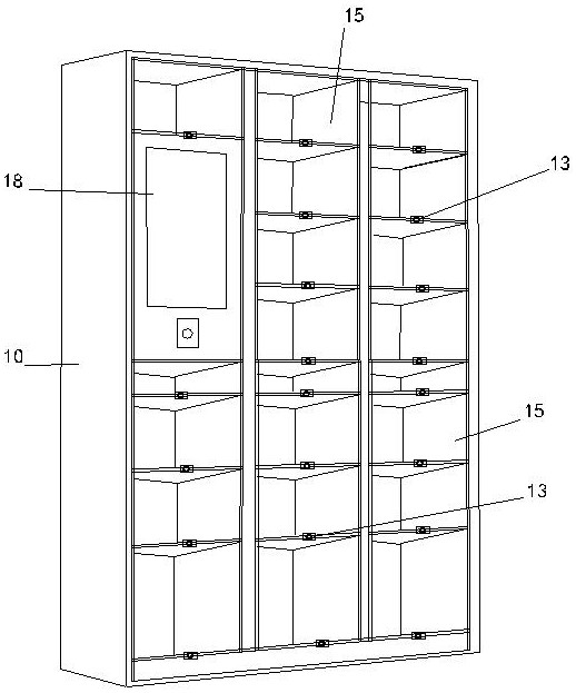 Intelligent goods shelf, warehousing system formed based on intelligent goods shelf and management method of warehousing system