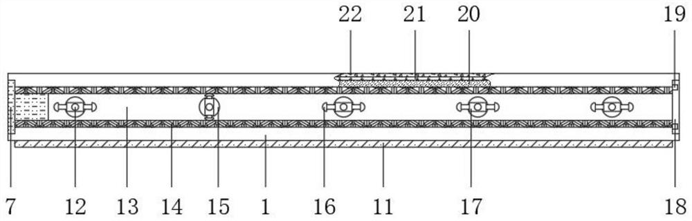 Concrete prefabricated hollow slab