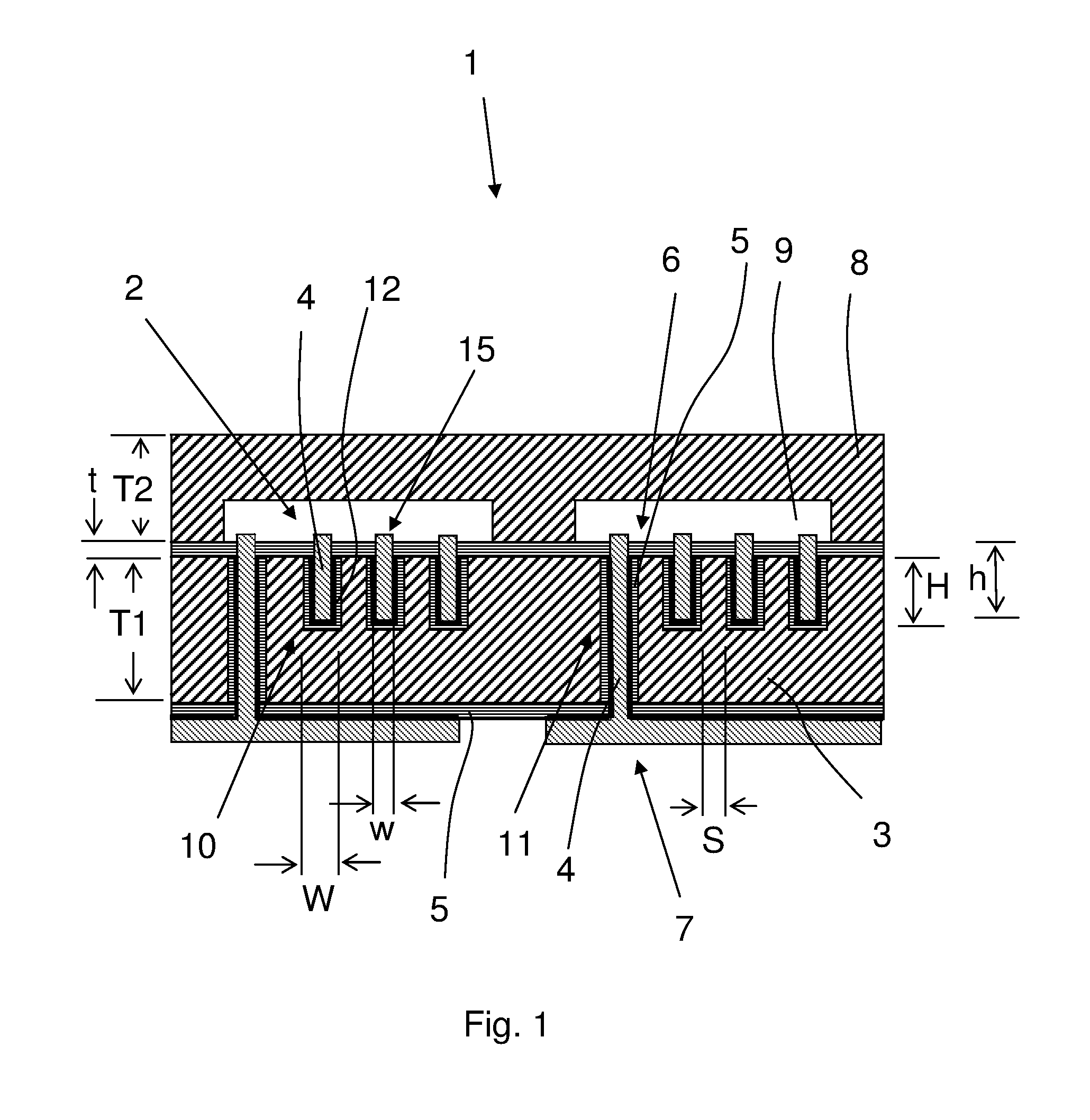 Coil assembly comprising planar coil