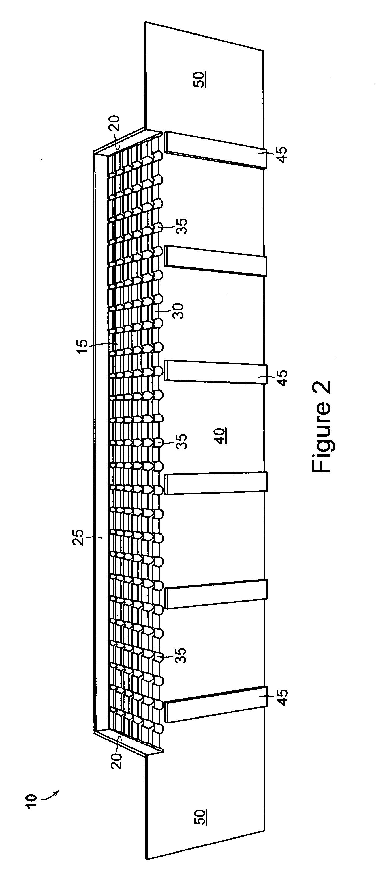 Device and method for weatherproofing an entryway