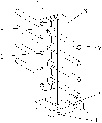 Fire resistant oil pipeline sliding support for steam turbine