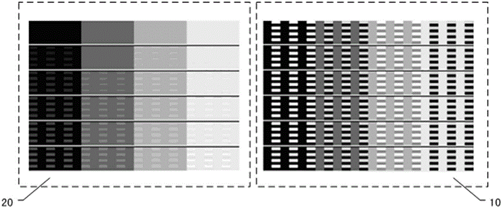 Method for generating and measuring left and right eye crosstalk value signal