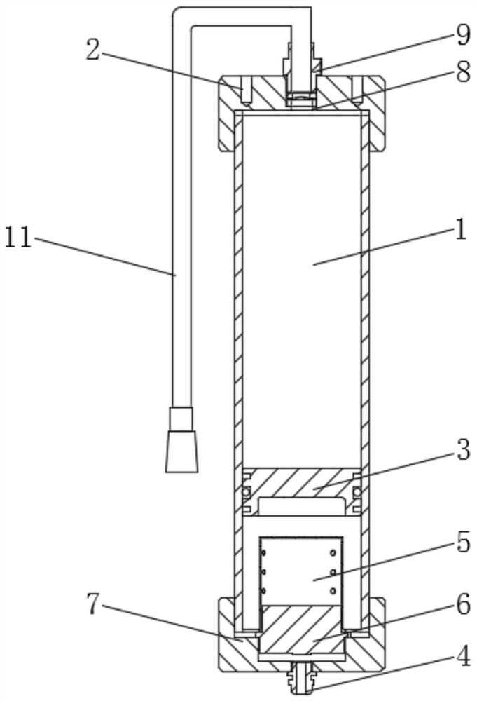 Intelligent fire extinguishing system for battery box