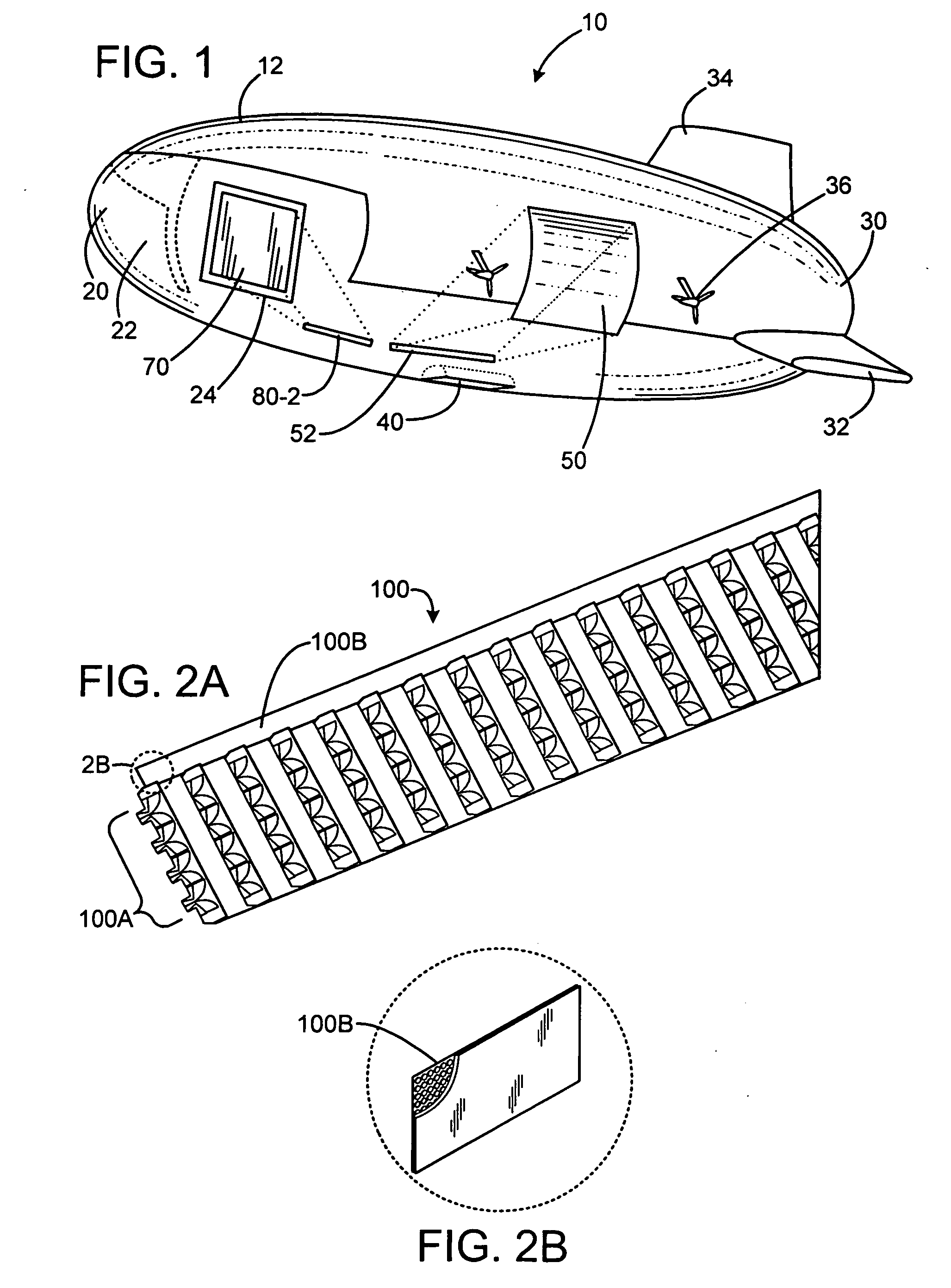 Airship mounted array