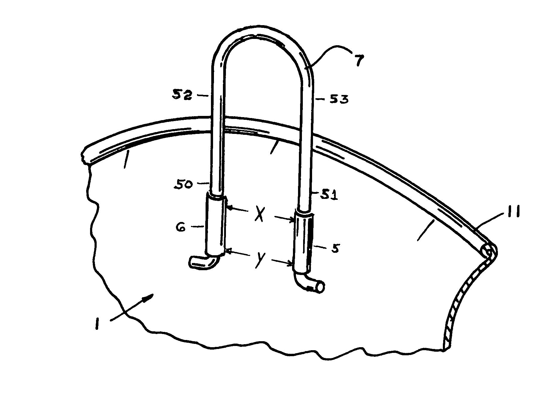 Device for implement storage