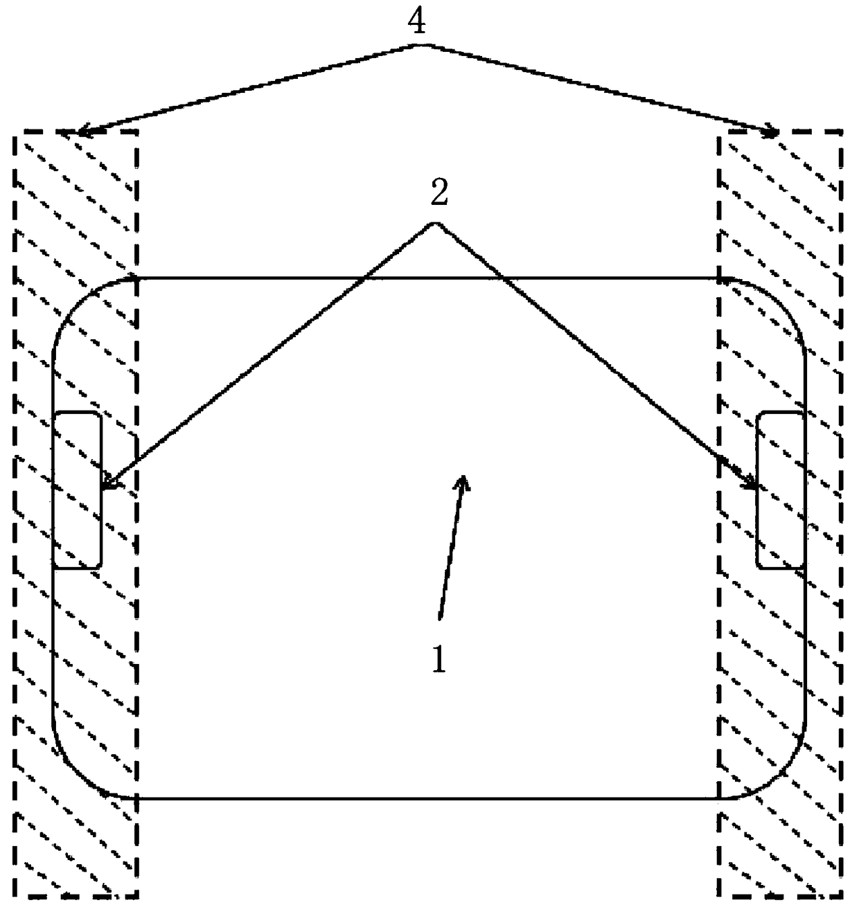 A carbon fiber plate surface processing method and injection molding device used for the method