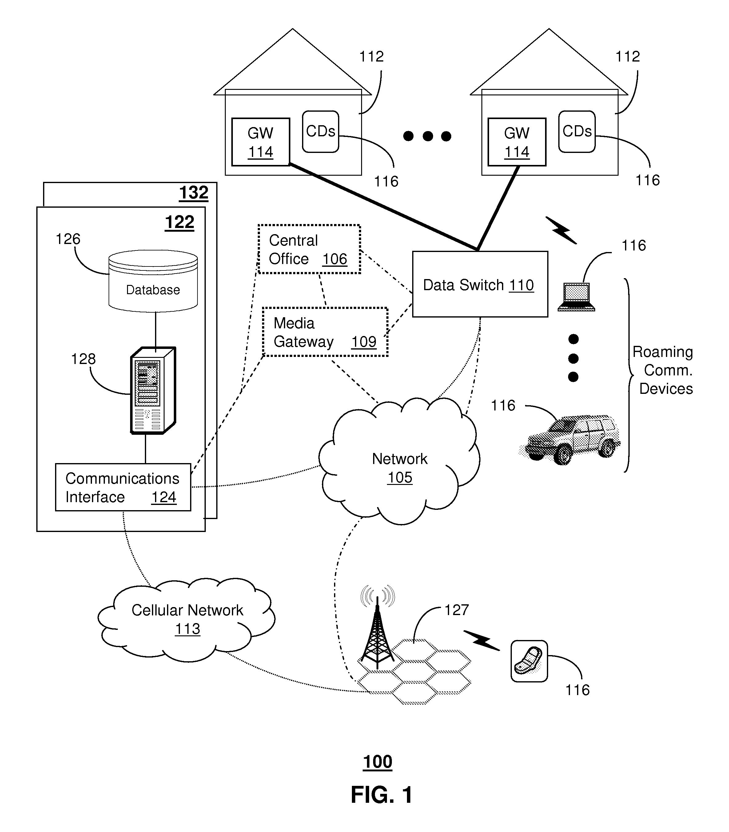 Apparatus for monitoring network connectivity