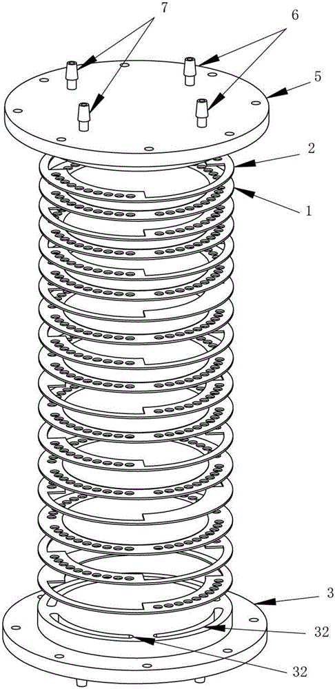 Orthogonal flow and sandwich hepatic cell bioreactor