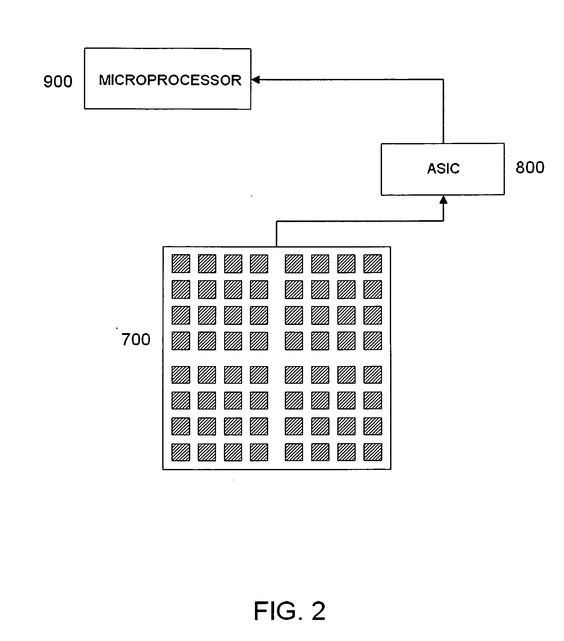 Array of virtual frisch-grid detectors with common cathode and reduced length of shielding electrodes