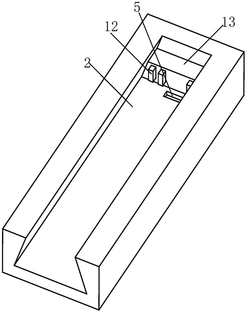 Sandpaper clamping rod for a swing-arm type hand-held grinder