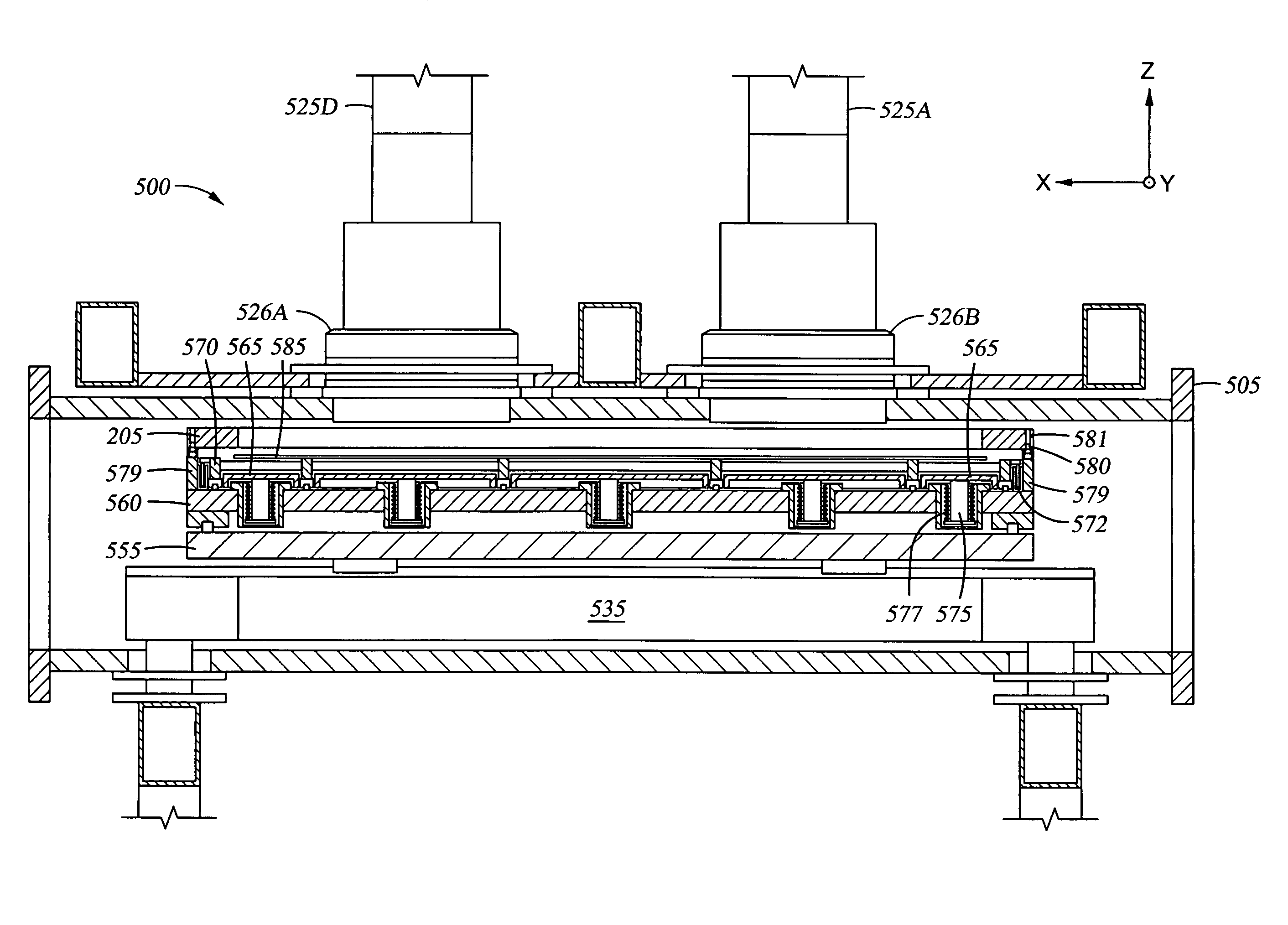 Integrated substrate transfer module