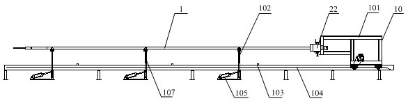 Pipeline pressure testing equipment