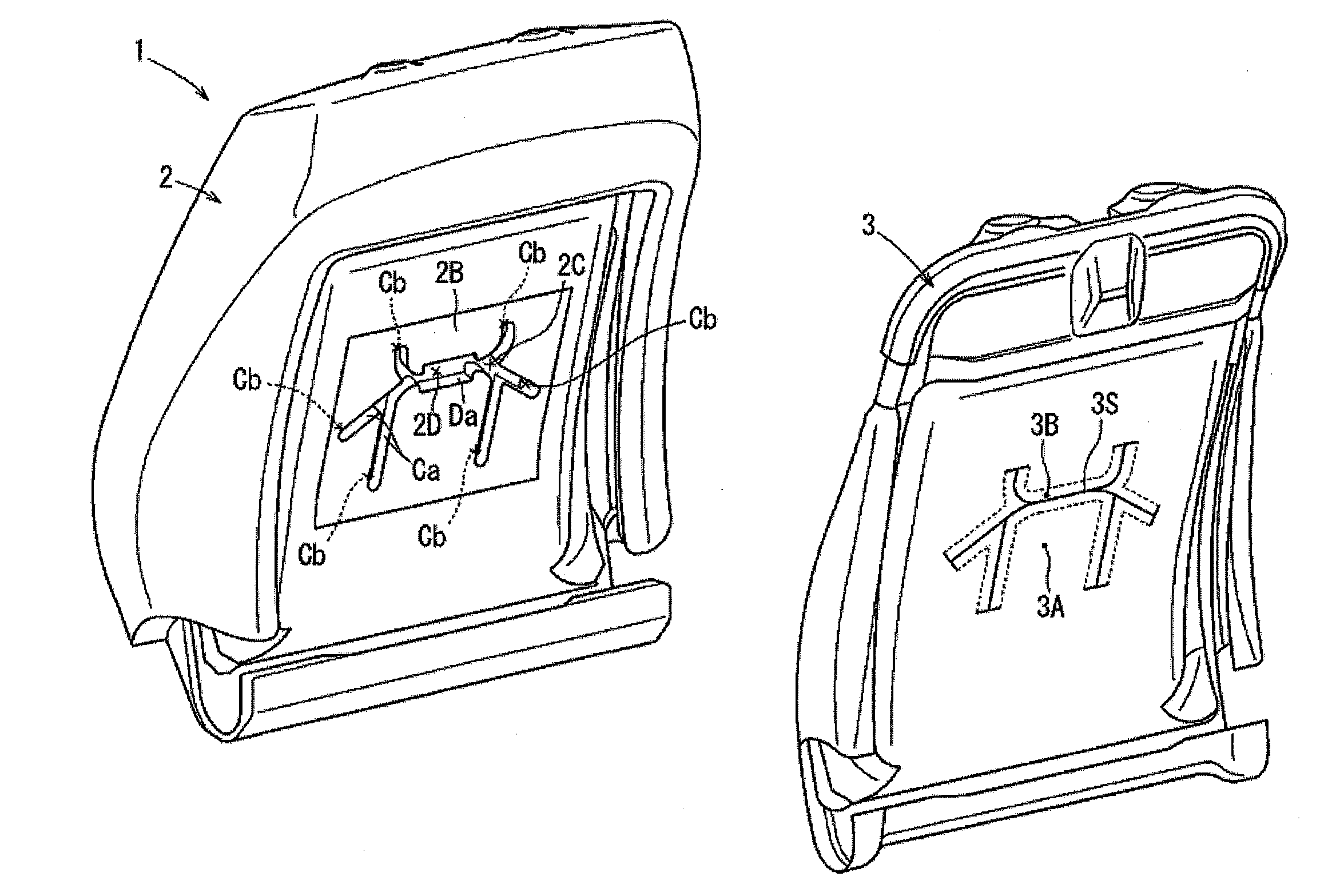 Cushion structure of vehicle seat and method for producing the same