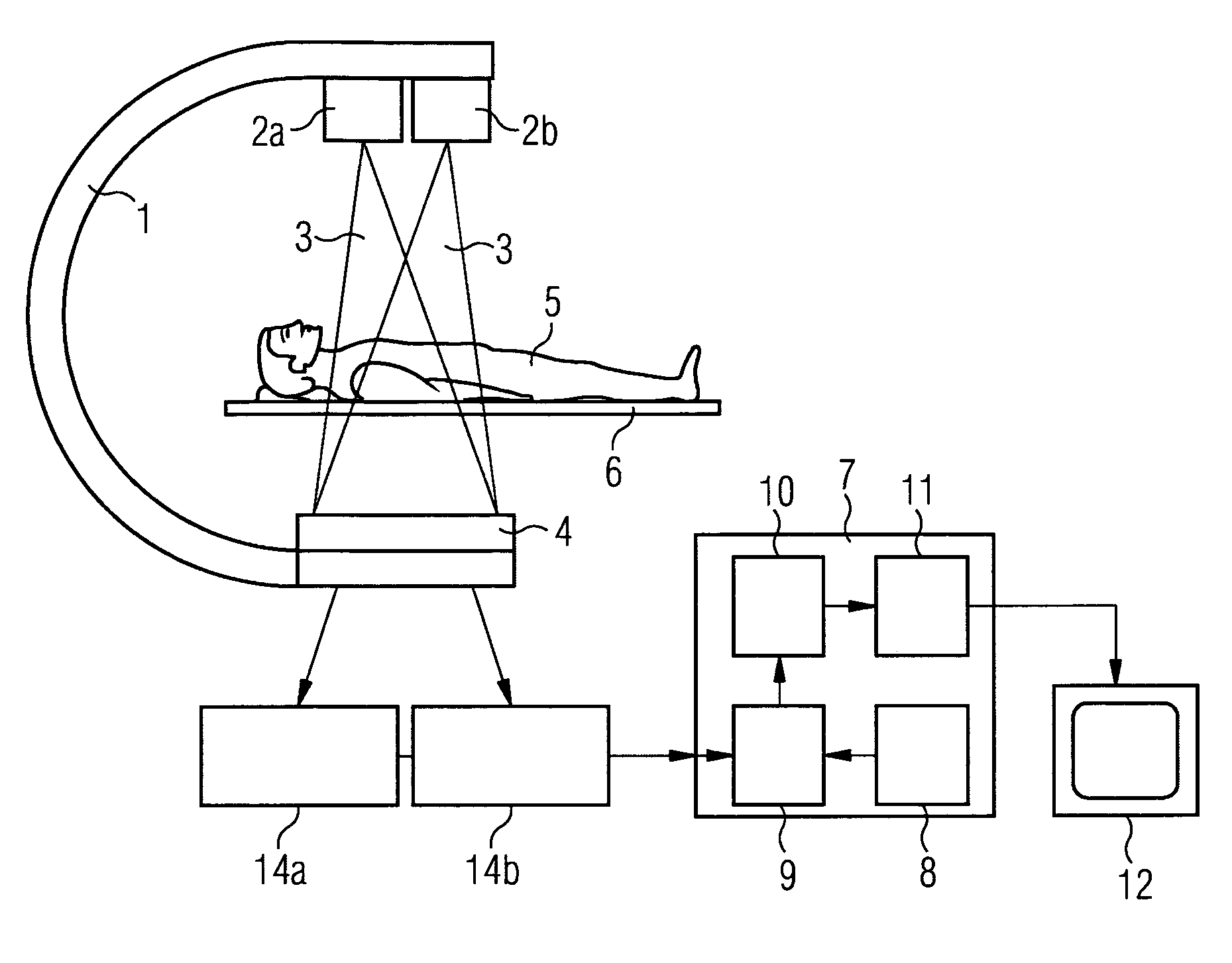 Method and device for medical imaging