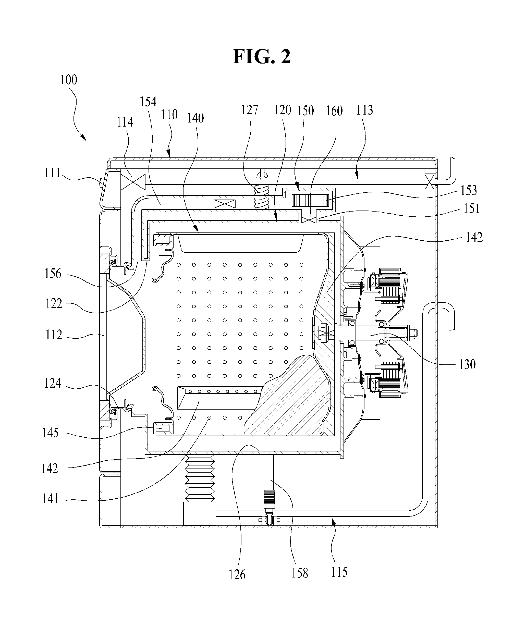 Laundry treating machine