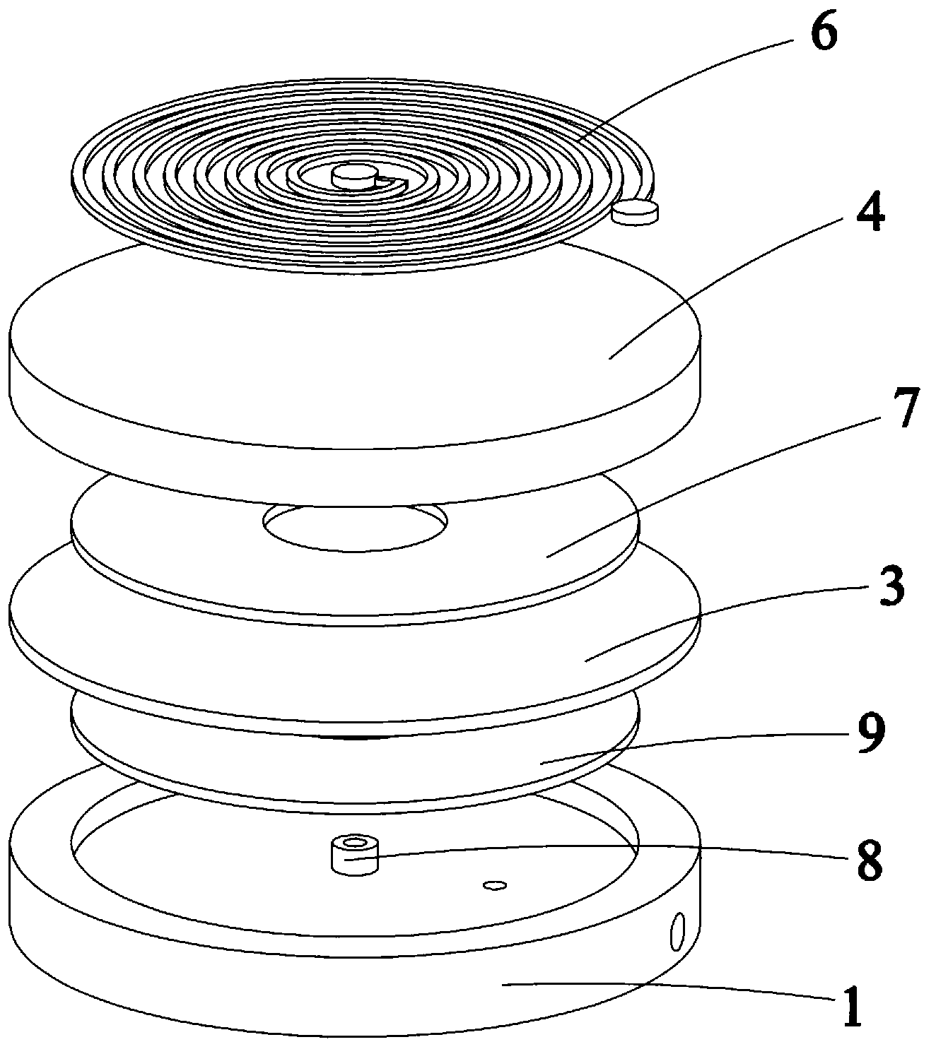Planar coil driving-type microvalve based on super-magnetostriction film driver