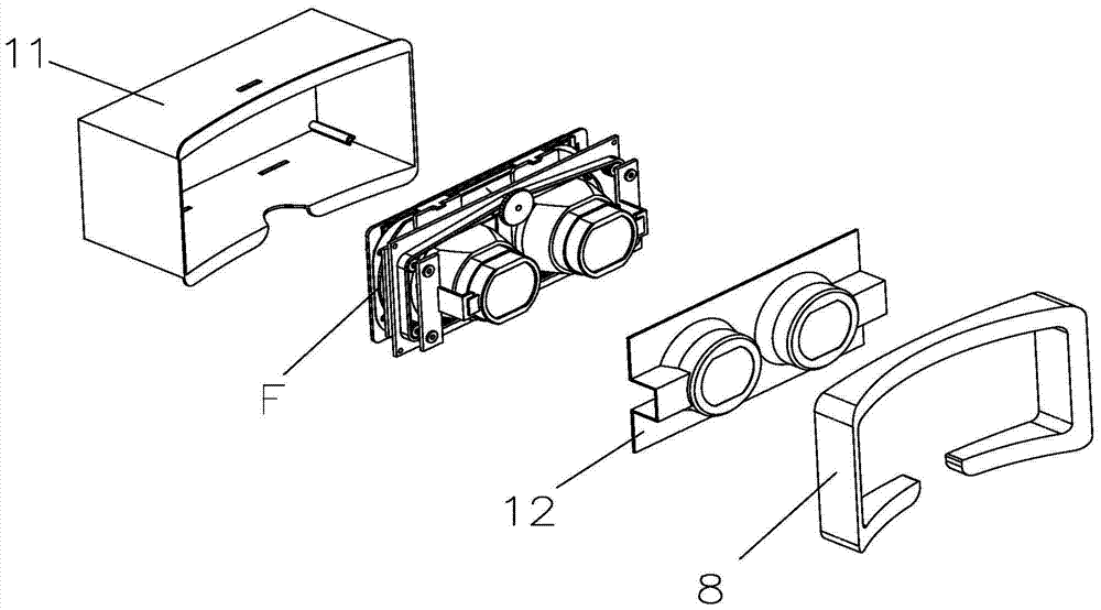 A miniature projection device