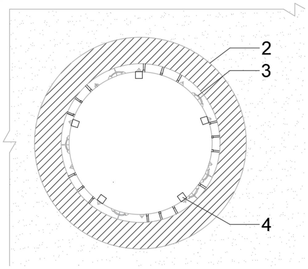 Construction method of slurry shield in fracture-development full-section rock stratum